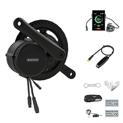 BAFANG Motor Central 250W 36V/48V BBS01 Kit de Conversión de Bicicleta Eléctrica, Pantalla LCD, Rueda de Cadena 44T con Sensor de Engranajes de Metal  características
