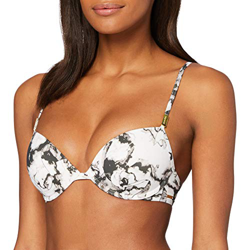 Calvin Klein Push-UP Bikini, Black White Marble Print, 0B34 para Mujer características