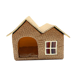 TentHome - Caseta plegable y lavable de doble techo con cojín extraíble para perro o gato. precio