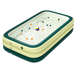 EWYI Piscina Inflable Piscina Inflable al Aire Libre, Piscina Infantil de Patio Resistente al Sol para niños/Adultos, PVC Grueso Duradero green-300x17 características