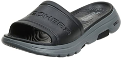 Skechers Go Walk 5 Surfs out, Sandalias deslizantes Hombre, Nero (Bkgy), 47 EU en oferta