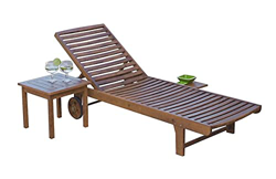 VDC Tumbona Madera Acacia con Ruedas precio