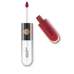 KIKO Milano Unlimited Double Touch 106 | Barra de labios líquida en 2 pasos, acabado luminoso. Hasta 12 horas de duración. Base de color no-transfer precio