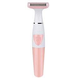 POO Afeitadora eléctrica sin Dolor Lady Shaver USB Recargable Bikini Trimmer Todo el Cuerpo Impermeable Depiladora en seco en oferta