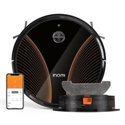 Robot Aspirador, INOMI SE8 2200Pa Robot Aspirador y Fregasuelos, App Control & Alexa, Autonomía hasta 120 min, 7,02cm Delgado Aspirador Robot, Ideal p precio