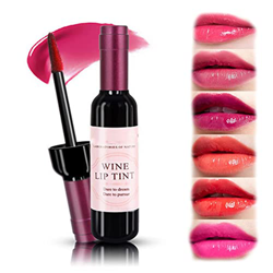 KBLT 6 Colors Wine Lipstick Matte Long Lasting Waterproof, Wine Lip Tint Liquid Lipstick Lip Gloss Lipsticks Lip Stain Set for Girls and Women (RD03) en oferta