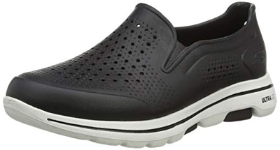 Skechers GO Walk 5 Easy Going, Sandalias Deportivas Hombre, BKW, 43 EU