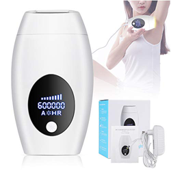 200.000 Photon Ice Feeling Dispositivo de depilación de ajuste de potencia sin dolor, adecuado para cabello de labios, axila, cabello de extremidad, p en oferta