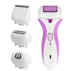 Epilador de depilación eléctrico 4 en 1 Mujeres Recargables inalámbrica de Asalto de Tela de hidromasaje Trimmer Trimmer Herramienta de Bikini Ajuste  precio