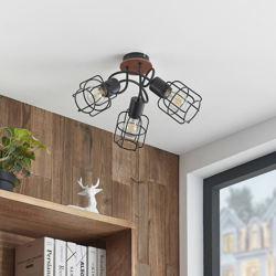 Lindby Telmos foco de techo, 3 luces en oferta
