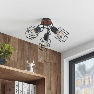 Lindby Telmos foco de techo, 3 luces