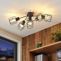 Lindby Telmos plafón, 5 luces en oferta
