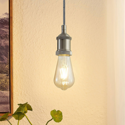 Lindby Archita colgante, níquel, negro, blanco precio