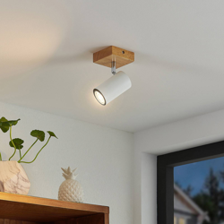 Lindby Maniva foco, 1 luz, blanco precio