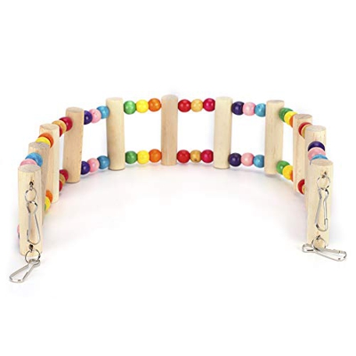 Sicerk con Gancho De Metal Pet Puente Colgante Patio para Mascotas para Home Garden(Los 6 * 48cm)