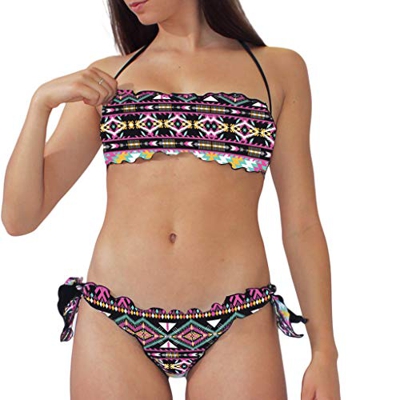 Okeo Bikini Surf Banda, Negro , M