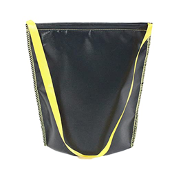 ALEOHALTER Bolsa de carbón al aire libre Senderismo Barbacoa Resistencia a altas temperaturas Bolsa de almacenamiento de carbón portátil Bolsa de características