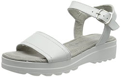 Tamaris 1-1-28707-26, Sandalia Mujer, Blanco, 39 EU en oferta