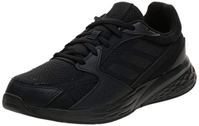 adidas Response Run, Road Running Shoe Hombre, Core Black/Core Black/Core Black, 44 EU