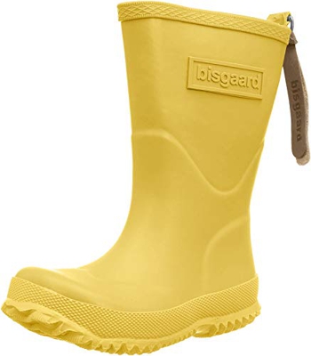 Bisgaard RAIN BOOT, Botas de Caucho, Niños, Amarillo (80 Yellow), 25