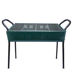 kiter Parrilla de Barbacoa Acero Inoxidable portátil Parrilla de carbón de Barbacoa Parrilla Camping Grande Viaje Grill for el Camping, Picnic, al Air características