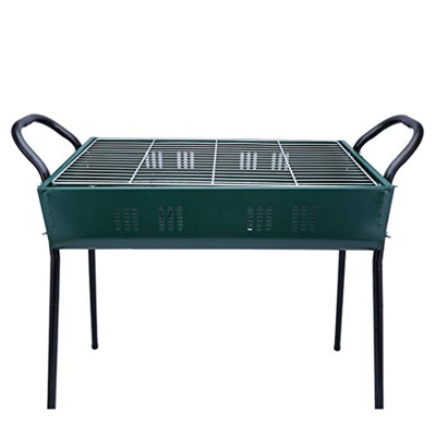 kiter Parrilla de Barbacoa Acero Inoxidable portátil Parrilla de carbón de Barbacoa Parrilla Camping Grande Viaje Grill for el Camping, Picnic, al Air