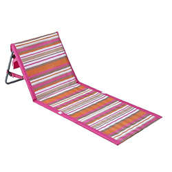 TOPofly Playa portátil reclinada, Tumbona, Silla de Playa Plegable, sillera, sillón reclinable con Respaldo Ajustable para jardín Camping precio