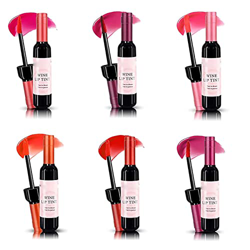 ZGJZ Wine Lipstick Matte Long Lasting Waterproof,Wine Lipstick Set of 6 Long Lasting,Wine Liquid Lipstick (1 Set) en oferta