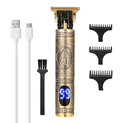Anself Cortador de pelo con pantalla de batería, cortador de pelo profesional para hombres, máquina de corte de pelo potente eléctrica recargable, her en oferta