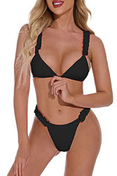 UMIPUBO, Conjuntos de Bikinis para Mujer, Conjuntos de Bikini con Volantes de Dos Piezas, Traje de baño Push Up, Trajes de baño de Talla Grande, Bikin características