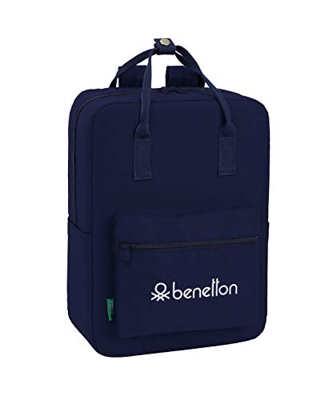 Benetton Navy Blue, Equipaje para niños, Tamaño Único, Multicolor