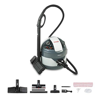 Polti PTGB0008 Limpiador a vapor de cilindro 2000W Negro, Gris limpiador a vapor - Vaporeta (Limpiador a vapor de cilindro, 6 m, Negro, Gris, 2000 W,