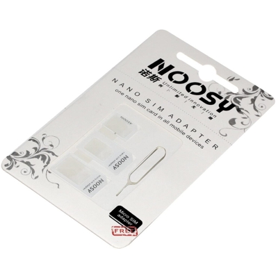 SIM Karten 3er Adapter Set SIM-Karte Passend für jedes Handy / Smartphone