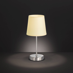 Lámpara de mesa Cesena con pantalla beige características