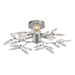 Imagen de Lindby Nursah plafón, 3 luces, claro al mejor precio Lindby Nursah plafón, 3 luces, claro precio