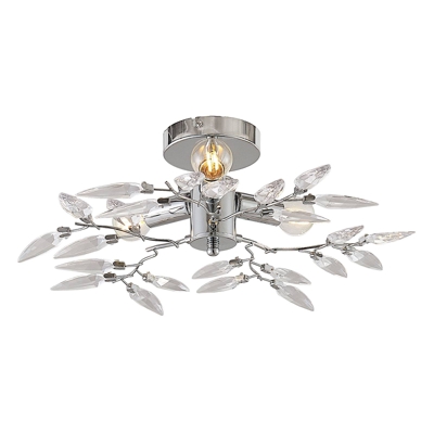 Lindby Nursah plafón, 3 luces, claro