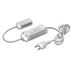 Transformador LED 24/75W DC 24 V, 12 vías características