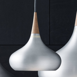 FRITZ HANSEN Orient P1 aluminio/roble Ø 22,5 cm características