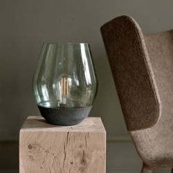 New Works Bowl de mesa cobre verdoso/vidrio humo en oferta