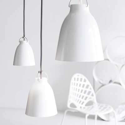 FRITZ HANSEN Caravaggio P1 blanco brillante