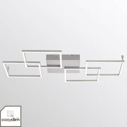 Plafón LED de 4 luces Inigo - alargado características