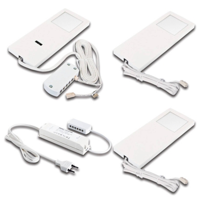 Bajo armario LED Slim Pad F 3 ud 4.000K blanco