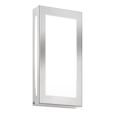 Aplique LED Aqua Rain Mini, acero inoxidable