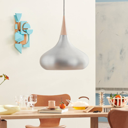 FRITZ HANSEN Orient P3 aluminio/roble Ø 50 cm precio