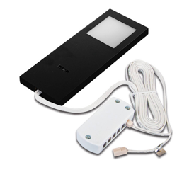 Bajo mueble LED Slim-Pad F dimmer 3.000K negro precio