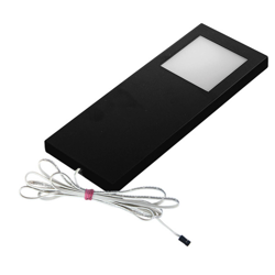 Lámpara bajo mueble LED Slim-Pad F 3.000K negro en oferta