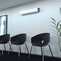 Purificador de aire UV-C MiKi 2, montaje en pared características
