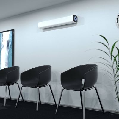 Purificador de aire UV-C MiKi 2, montaje en pared