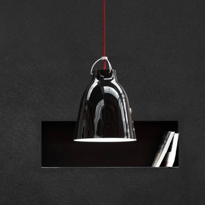 FRITZ HANSEN Caravaggio P2 negro brillante