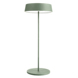 Lámpara de mesa LED Miram, batería, verde características